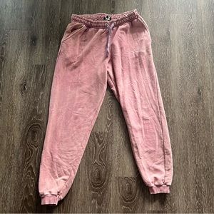 BoohooMan Pink Joggers Sweatpants